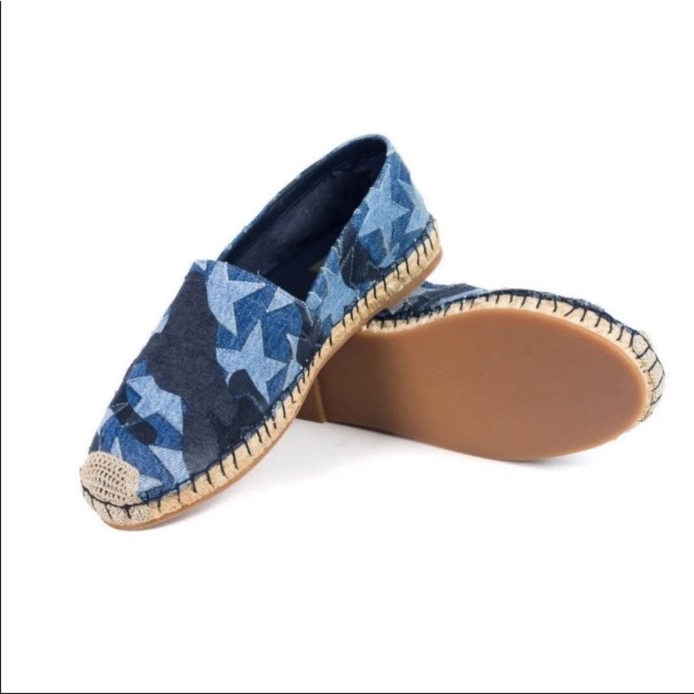 Denim star Valentino flats worn once - Picture 5 of 5